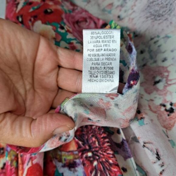 Umgee Multi Colored Floral Kimono - Picture 7 of 7